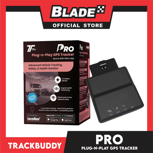 TrackBuddy Pro Plug-n-Play GPS Tracker Advance Vehicle Tracking