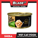 Sheba Succulent Tuna and Snapper in Gravy 85g Grain-Free Cat Wet Food