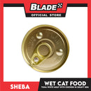 Sheba Succulent Tuna and Snapper in Gravy 85g Grain-Free Cat Wet Food