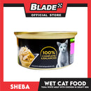 Sheba Succulent Tuna and Snapper in Gravy 85g Grain-Free Cat Wet Food