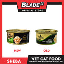 Sheba Succulent Tuna and Snapper in Gravy 85g Grain-Free Cat Wet Food