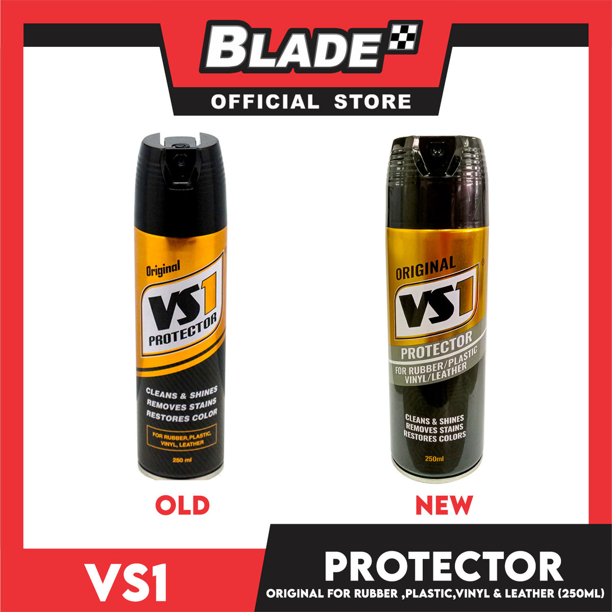 VS1 Protector Original 690150 250ml for Rubber, Plastic,Vinyl and Leather