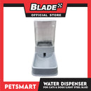 Pet Water Dispenser 3.5 Liters (Light Steel Blue) with Anti-Slip Rubber for Cats and Dogs