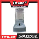 Pet Water Dispenser 3.5 Liters (Light Steel Blue) with Anti-Slip Rubber for Cats and Dogs