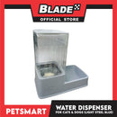 Pet Water Dispenser 3.5 Liters (Light Steel Blue) with Anti-Slip Rubber for Cats and Dogs