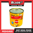 Pedigree Beef Loaf Flavour 700g For Adult, Canned Dog Food