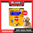 Pedigree Chicken Loaf Flavour 700g For Adult, Canned Dog Food