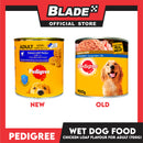 Pedigree Chicken Loaf Flavour 700g For Adult, Canned Dog Food
