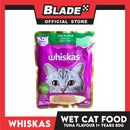 6pcs Whiskas Tuna Pouch Wet Cat Food 80g Tuna Flavour