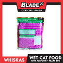 6pcs Whiskas Tuna Pouch Wet Cat Food 80g Tuna Flavour
