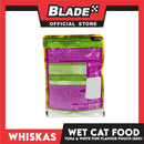 24pcs Whiskas Tuna and White Fish Pouch Cat Wet Food 80g