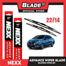 Nexx Advance Conventional Silicone Wiper Blade Set for Mitsubishi Mirage G4 2013 - Present (22''/14'')