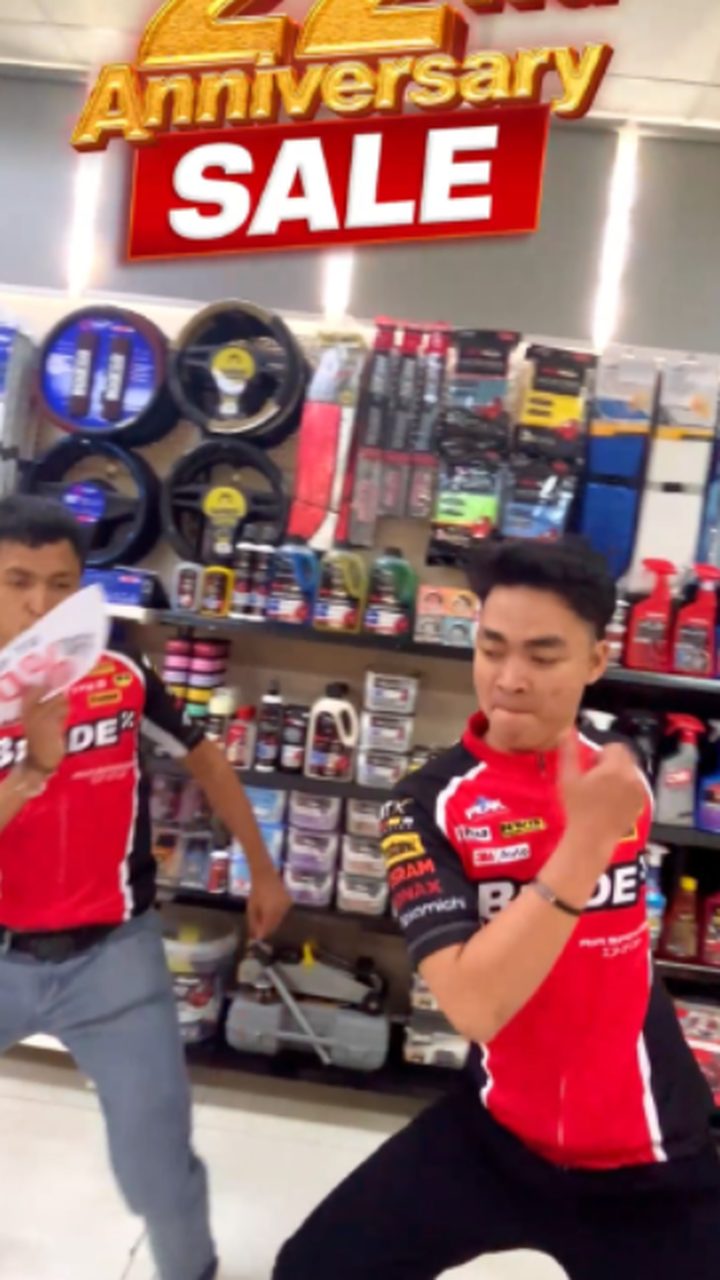 Sayaw muna, tapos shopping