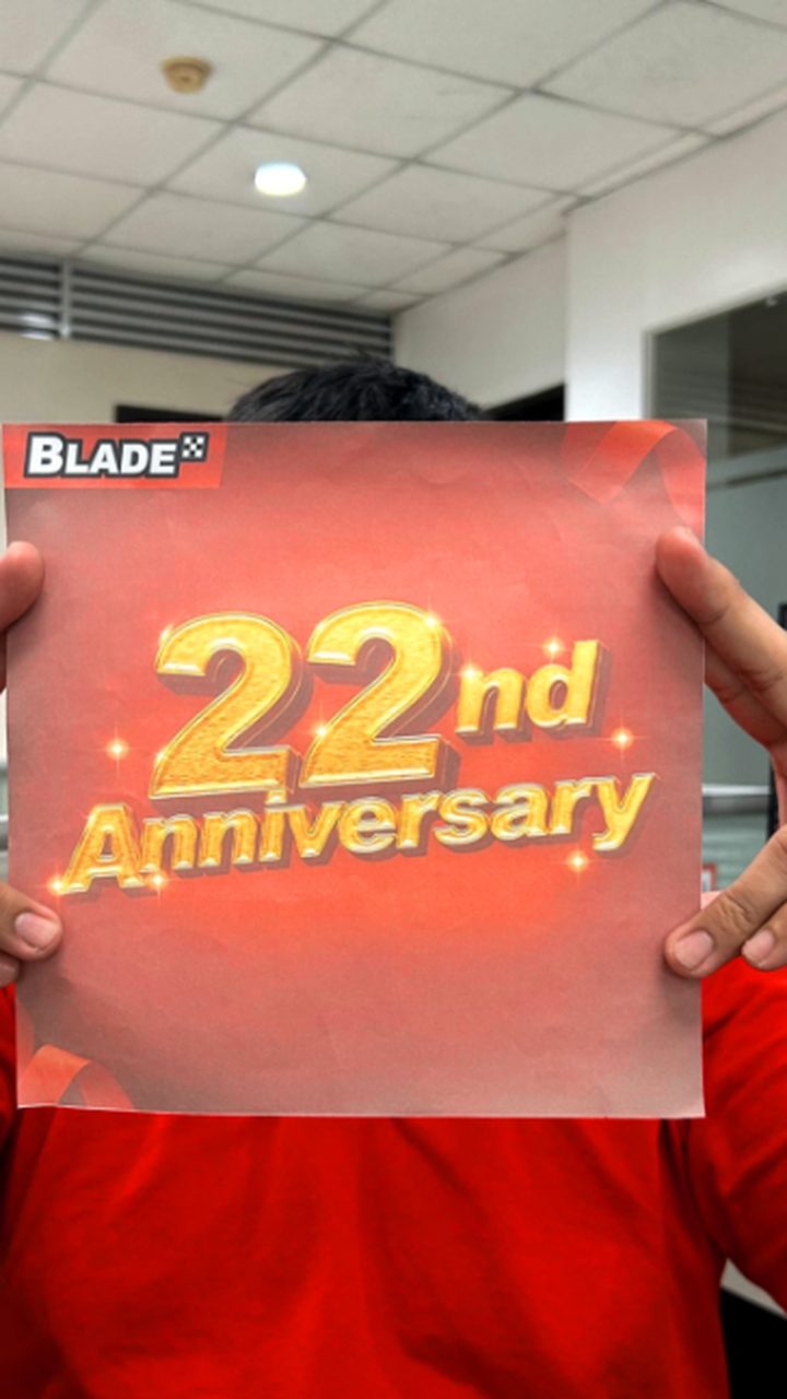 Blade is feeling 22