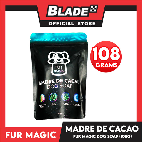 Fur Magic Madre de Cacao 108g (Blue) Dog Soap