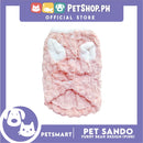 Pet Sando Furry Bear Design Pink (Medium) For Cats and Dogs
