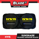 Nwb Foldable Sunshade (Black) 51'' x 30'' LxW
