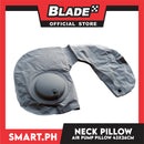 Ultralight Inflatable Air Neck Pillow for Travel Camping Office Flocking 43 x 26 cm