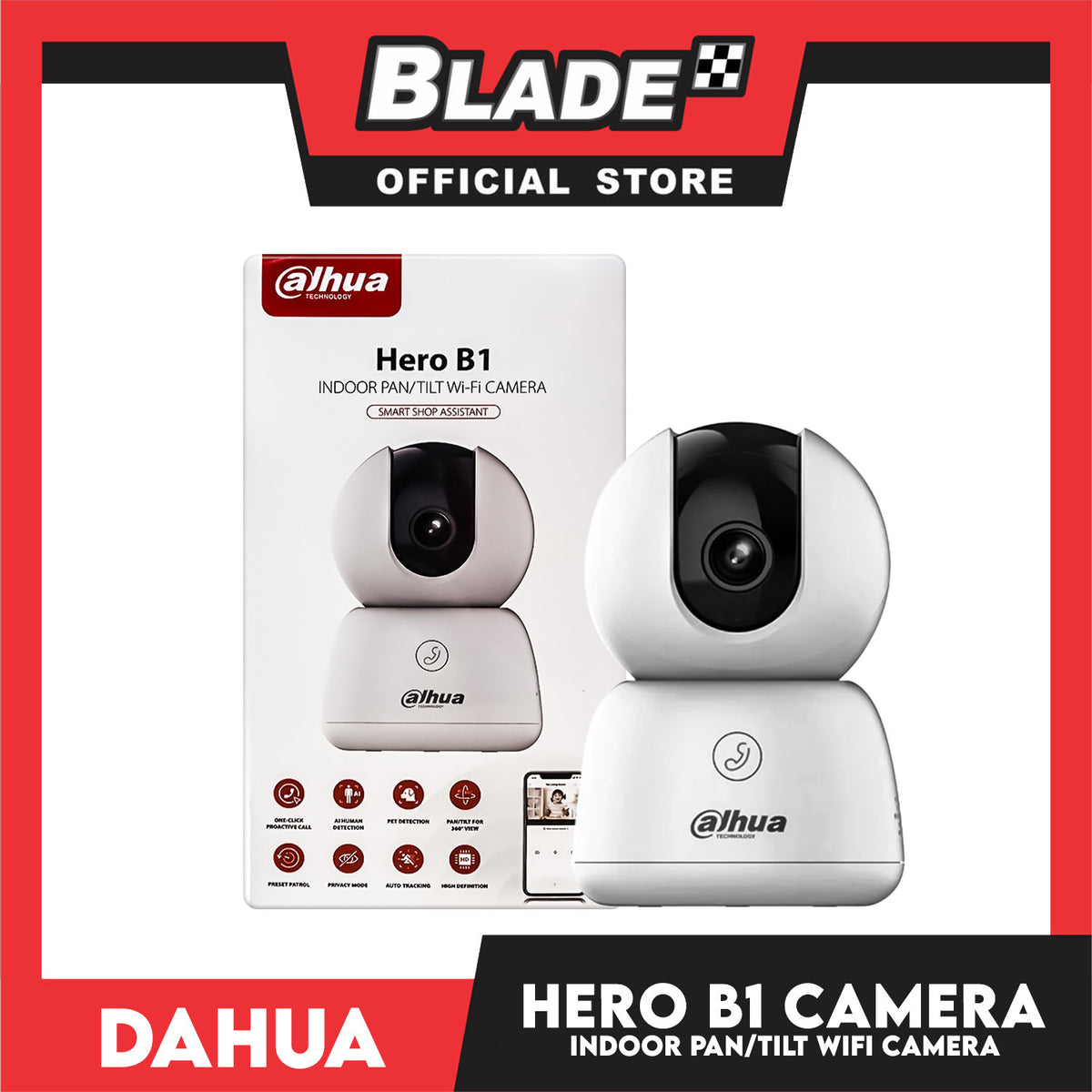 Dahua Hero B1 Indoor Pan / Tilt Wi-Fi Camera DH-DC300