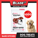 Bare Kitchen Premium Pork Meaty Bites Dog Food 500g