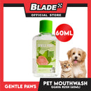 Gentle Paws Organic Plant Based Pet Mouthwash (Guava Rush) 60ml