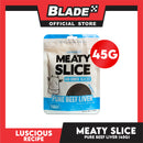 Luscious Recipe Meaty Slice Air Dried Slice (Pure Beef Liver) Pet Treats 45g