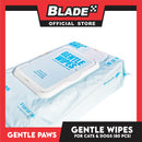 Gentle Paws Gentle Wipes Natural Pet Cleaning Wipes 80pcs