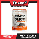 Luscious Recipe Meaty Slice Air Dried Slice (Pure Pork Liver) Pet Treats 70g