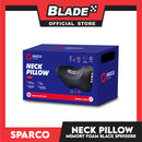 Sparco Car Seat Neck Pillow Memory Foam (Black) SPN100 BK