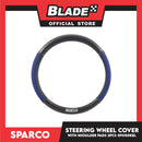 Sparco Steering Wheel Cover with Shoulder Pads (Blue) SPS150KBL
