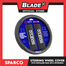 Sparco Steering Wheel Cover with Shoulder Pads (Gray) SPS150KGR
