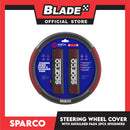 Sparco Steering Wheel Cover with Shoulder Pads (Red) SPS150KRD