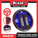 Sparco Steering Wheel Cover with Shoulder Pads (Red) SPS150KRD