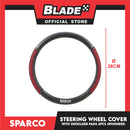 Sparco Steering Wheel Cover with Shoulder Pads (Red) SPS150KRD