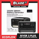 EcoFlow RIVER 3 Plus Portable Power Station 1200W 286Wh