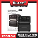 EcoFlow RIVER 3 Max Plus Portable Power Station 1200W 858Wh + Extra Battery 600