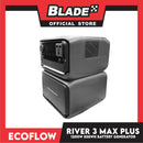 EcoFlow RIVER 3 Max Plus Portable Power Station 1200W 858Wh + Extra Battery 600