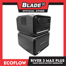 EcoFlow RIVER 3 Max Plus Portable Power Station 1200W 858Wh + Extra Battery 600