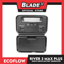EcoFlow RIVER 3 Max Plus Portable Power Station 1200W 858Wh + Extra Battery 600