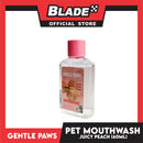 Gentle Paws Organic Plant Based Pet Mouthwash (Juicy Peach) 60ml