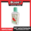 Gentle Paws Organic Plant Based Pet Mouthwash (Fresh Watermelon) 60ml