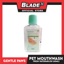 Gentle Paws Organic Plant Based Pet Mouthwash (Fresh Watermelon) 60ml