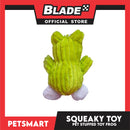 Pet Toy Squeeky Stuffed Animal Frog (Green)