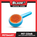Pet Comb Easy Clean Donut Design (Blue)