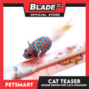 Pet Toy Cat Teaser Mouse Design (Orange)