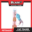 Pet Toy Cat Teaser Fish Design (Blue)