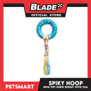 Pet Toy Dog Chew Donut Design with Tail (Blue)