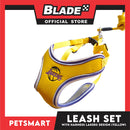 Pet Harness with Leash Lakers Basketball Design