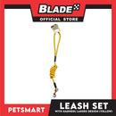 Pet Harness with Leash Lakers Basketball Design