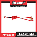 Pet Harness with Leash Houston Rockets Basketball Design